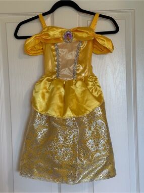 Disney Belle Costume Dress Fits 4-6x